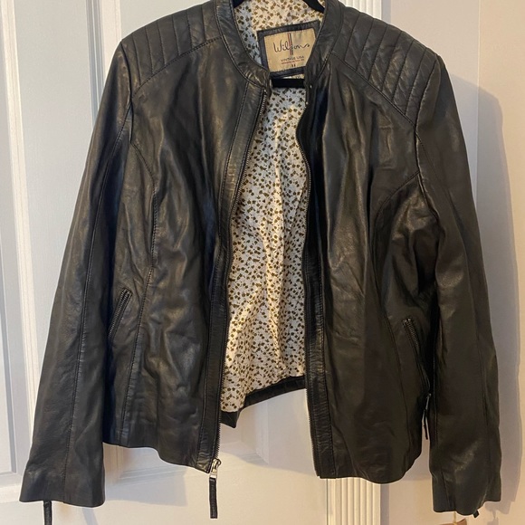 Never worn real leather jacket - Picture 2 of 6